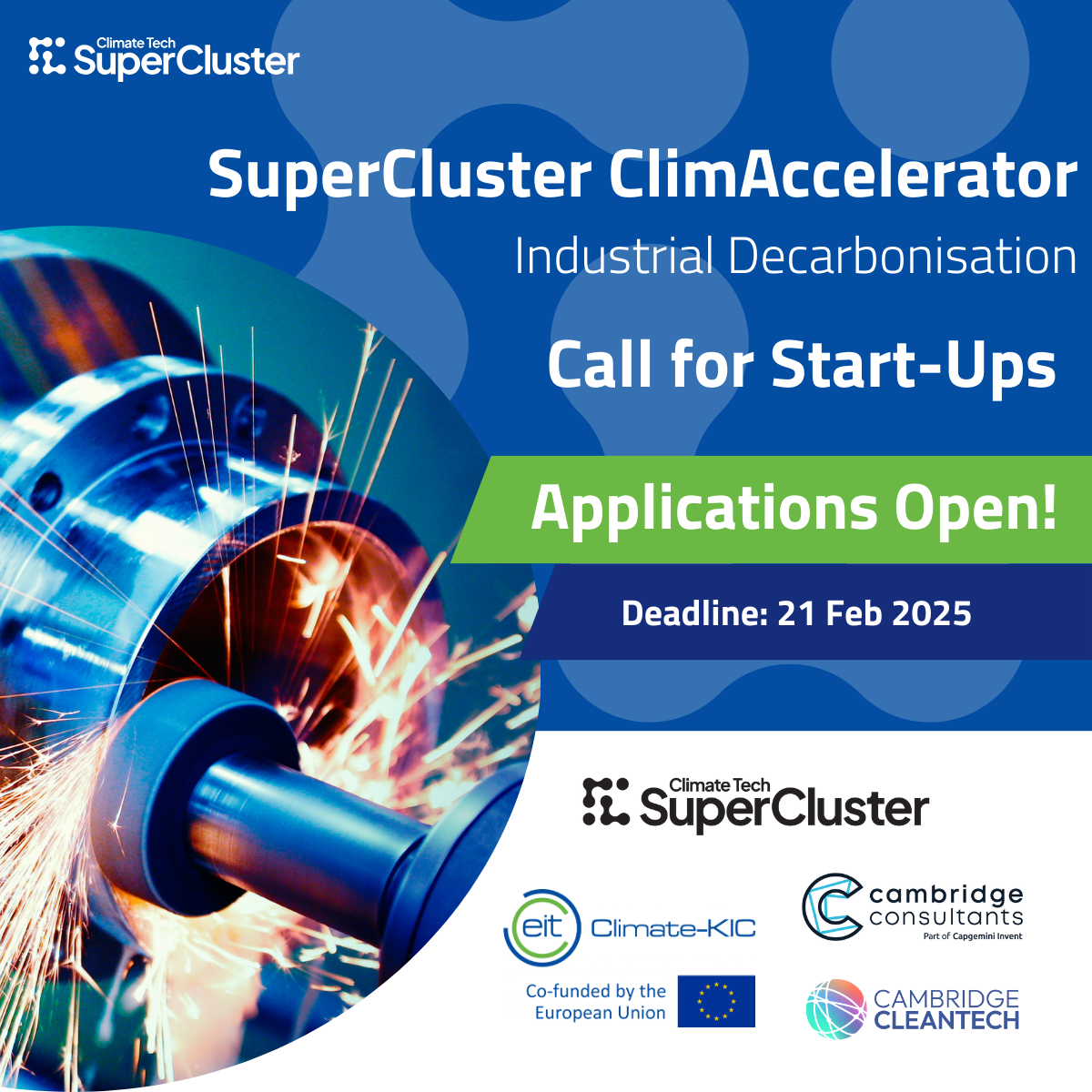 SuperCluster ClimAccelerator: Industrial Decarbonisation 2025