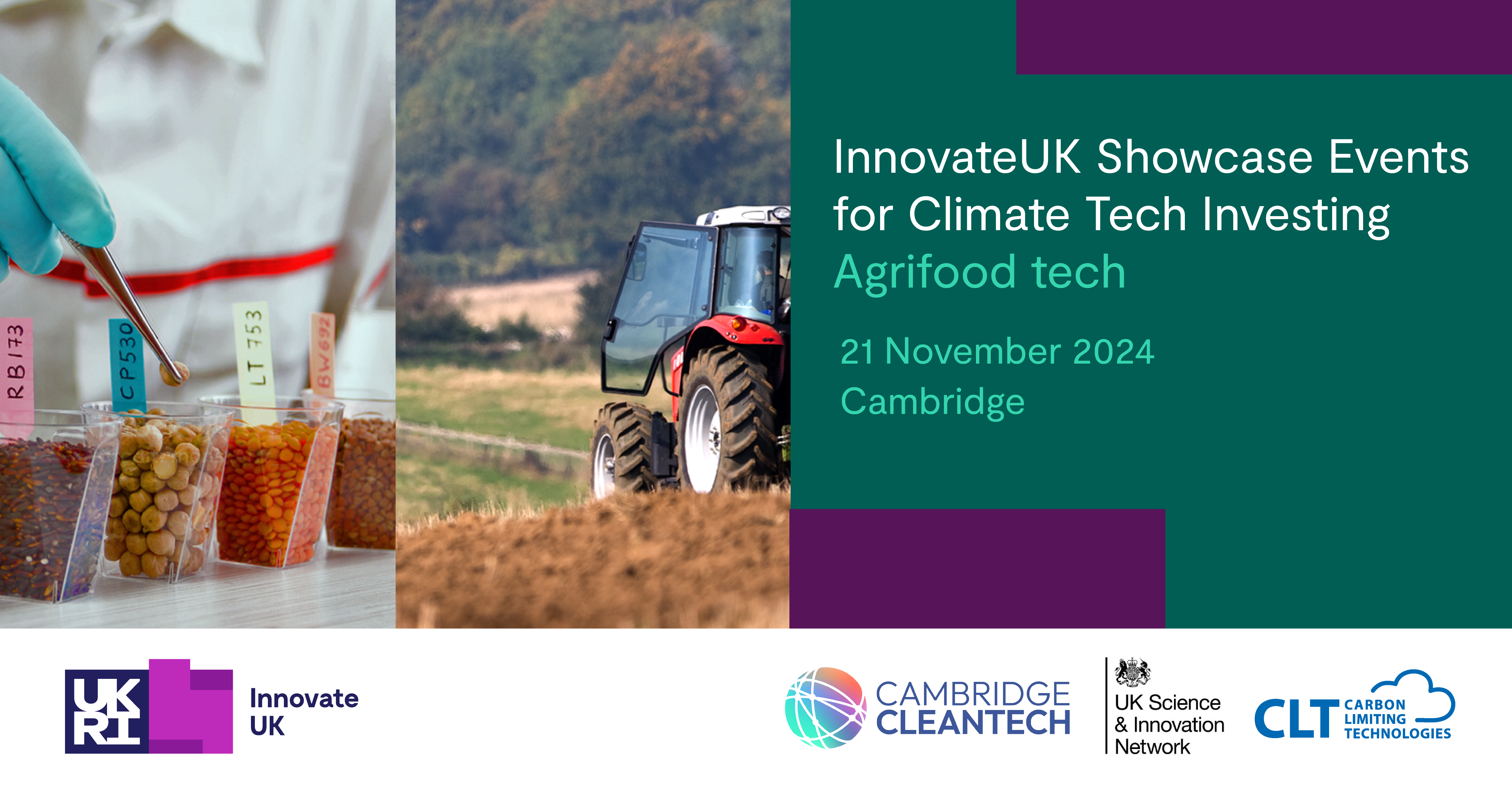 Innovate UK Showcase Events for Climate Tech Investing